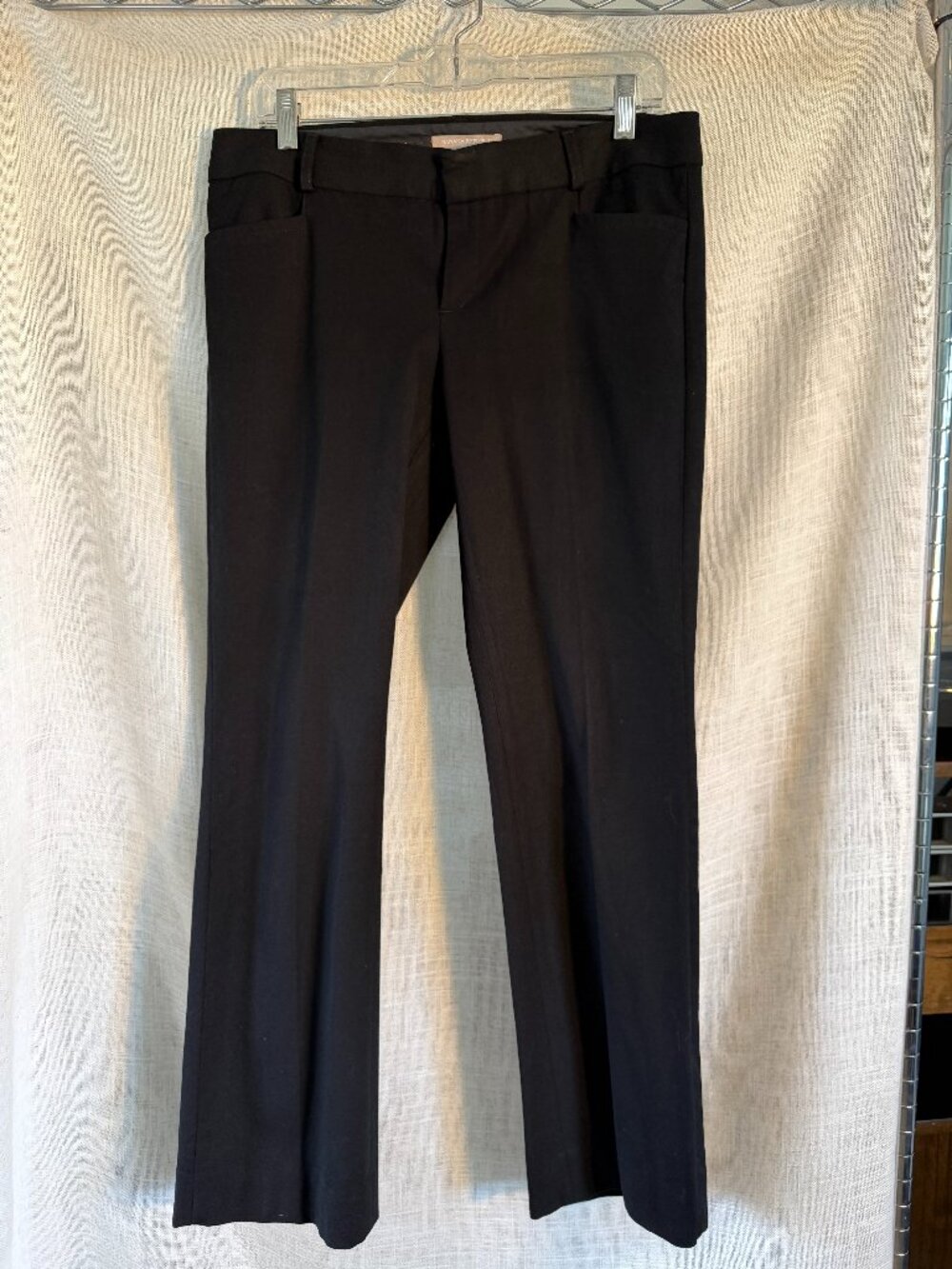 Banana Republic black trouser in 8P